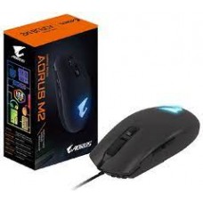 Gigabyte Aorus M2 Optical Gaming Mouse - Black With Customizable Rgb (16.8m Color) On Logo 76g Lightweight Ambidextrous Design Claw / Fingertip Grip 50 Million Clicks Omron Switch 6 Pogramable Buttons Pixart Pmw3327 200-6200dpi 220ips ( Inch Per S Gigabyte Aorus M2 Optical Gaming Mouse - Black With Customizable Rgb (16.8m Color) On Logo 76g Lightweight Ambidextrous Design Claw / Fingertip Grip 50 Million Clicks Omron Switch 6 Pogramable Buttons Pixart Pmw3327 200-6200dpi 220ips ( Inch Per S