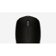 Logitech 910-004424 M171 Cordless Notebook Mouse With Micro Nano Receiver Black + Black Highlight 3 Buttons With Smart Power Management ( Power Off When Receiver Stored Into The Mouse ) 1000dpi - Usb