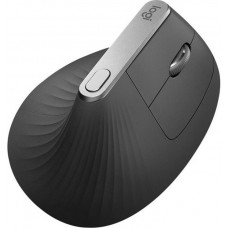 Logitech 910-005448 Mx Vertical - Advanced Ergonomic Mouse Rise Design With Natural Handshake Position To Reduce Muscle Strain And Wrist Pressure With Cursor Speed Switch Button Wired+Wifi+Bluetooth Triple Connection Rechargable 240mah Battery Hyper