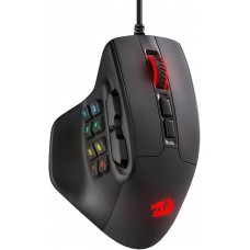Redragon M811 Aatrox Rgb Mmo/Moba Gaming Mouse - Black