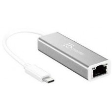 J5 Create Jce133 - Usb3 Type-C To Gigabit Network Adapter With Aluminum Housing 68x23x15mm + 100mm Cable Ideal For Desktop Or Notebook/New Macbook - For Windows/Mac/Linux J5 Create Jce133 - Usb3 Type-C To Gigabit Network Adapter With Aluminum Housing 68x23x15mm + 100mm Cable Ideal For Desktop Or Notebook/New Macbook - For Windows/Mac/Linux