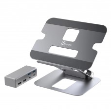 J5 Create Jts426 Dual Hdmi Laptop Stand with 2 Usb Type A ports - supports single 4k or dual 1080p hdmi displays, 5Gbps data transfer, ethernet and 100w Power Delivery J5 Create Jts426 Dual Hdmi Laptop Stand with 2 Usb Type A ports - supports single 4k or dual 1080p hdmi displays, 5Gbps data transfer, ethernet and 100w Power Delivery
