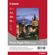 Canon Sg-201 A3 Photo Paper Plus Semi-Glossy - 20sheets 260g/M Canon Sg-201 A3 Photo Paper Plus Semi-Glossy - 20sheets 260g/M