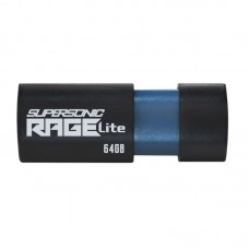 Patriot Rage Lite 64gb Usb3.2 Flash Drive - Black