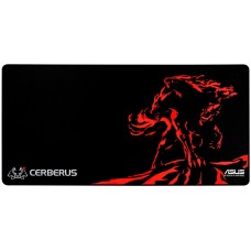 Asus Cerberus Xxl Black+Red Gaming Mouse Pad - Non-Slip Natural-Rubber Base Provides 1.3x More Grip Anti-Fray Stitching 900x440x3mm - Retail Pack