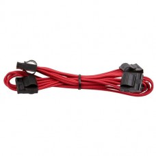 Corsair Cp-8920195 Red Premium Individually Sleeved Flexible Paracorded Cable With Cable Comb - 4pin Molex 750mm With 4 Connectors - For Rmx Series ; Rmi Series Sf Series Corsair Cp-8920195 Red Premium Individually Sleeved Flexible Paracorded Cable With Cable Comb - 4pin Molex 750mm With 4 Connectors - For Rmx Series ; Rmi Series Sf Series