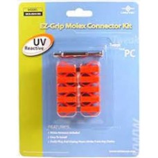 Vantec Mck-Iouv-Rd Ez-Grip Molex Connector Kit - Uv Reactive Red ; 10 Molex Connector With One Molex Remover Vantec Mck-Iouv-Rd Ez-Grip Molex Connector Kit - Uv Reactive Red ; 10 Molex Connector With One Molex Remover