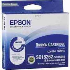 Epson S015262 Black Ribbon - For Epson Lq-670/680/Pro/860/1060/25xx
