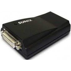 Sunix Vga2728 Usb3.0 To Dvi ( Usb2.0 Backward Compatible ) Ideal For Desktop Or Notebook Support Upto 1080p Full Hd ( 1920x1080 ) + Qwxga ( 2048x1152 @ 32bit ) Usb-Powered Support Mirror / Extended / Multi-Screen Mode - Support Upto 4 Display With 4 U
