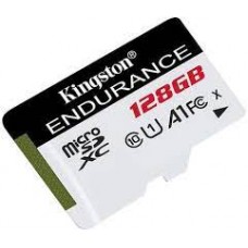 Kingston Sdce/128gb Microsdxc ( No Sd Adapter ) Endurance Series Designed For Video Recording In Harsh Environment With Water/ Temperature/ Shock/ Vibration/ X-Ray Proof 15x11x1mm Uhs-I U1 ( Uhs-I / Sd3.0 ) Class10 Reade/Write : 95/45mb/Sec - 3 Yea