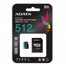 Adata 512g Microsdxc U3a2 End