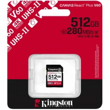 Kingston Sdr2v6/512gb Uhsii Memory Card