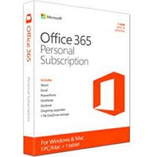 Microsoft Office 365 Personal ( For Household Pc / Non-Commerical Use ) - 1 Year Subscription Key ( Medaless ) - Include Word Excel Powerpoint Onenote Outlook Publisher Access Support Docs+Setting Roaming With Lync + Infopath Free Version Upgrade O