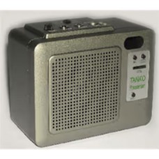 Tanko Jm-250 Wireless Portable Presenter Speaker + Headset With Belt Clip Carry Case Rechargable Lithium-Ion Battery 5w 106x85x57mm 400g With Carry Case - Ideal For Teaching Touring Environment - Wireless Within 25m In Open Space
