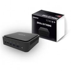 Gigabyte Ryzen Gb-Ber3h-5300 - Brix Ultra Compact Pc - 134x139x52mm Mini Size Pc - With 1x M.2 + 2.5" Hdd Mounting Support 4x Display Outputs ( 2xhdmi+ Minidp + Dp ) + 2.5g Lan Black- Amd Ryzen3 5300u - Quad Cores+ Hyper-Threading ( 8-Threads ) 2.