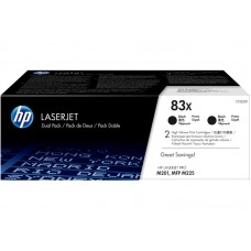 Hp Cf283xd No.83x - Black Toner Dual Pack 2200pages - For Hp Laserjet Pro M201 M225 Series