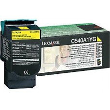 Lexmark C540a1yg - Return Program Toner Cartridge Yellow 1000pages - For Lexmark C540 C543 C544 C546 X543 X544