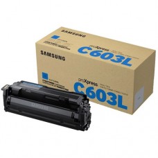 Samsung Clt-C603l / Sv232a Cyan Toner High Yield 10000pages - For Samsung Sl-C4010nd Sl-C4060fx Samsung Clt-C603l / Sv232a Cyan Toner High Yield 10000pages - For Samsung Sl-C4010nd Sl-C4060fx