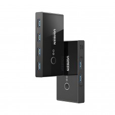 Ugreen Usb 2.0 4-Port Switch Box, With 1.5m Usb Cables