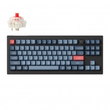 Keychron V3 Max Qmk/Via 80% Wireless Custom Mechanical Keyboard (Red Switch) – Carbon Black