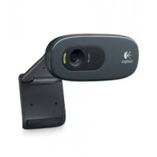 Logitech 960-000582 / 960-001063 Webcam C270 720p/1080i Digital Hd With 1-Click Upload For Social Network 3mp Snapshots - Software Enhanced Built-In Mic With Rightsound Technology + Noise Cancelation With Rightlight Technology Auto Face Tracking Wit