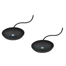 Logitech 989-000171 Group Expansion Microphone - Two Expansion Mics With Mute Button + Indicator Light ; 100hz-11khz -28db - ( Requires Logitech Group Video Conference System ) Logitech 989-000171 Group Expansion Microphone - Two Expansion Mics With Mute Button + Indicator Light ; 100hz-11khz -28db - ( Requires Logitech Group Video Conference System )