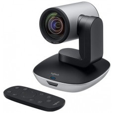 Logitech 910-001186 Ptz Pro 2 With Wireless Remote Control 90-Degree Field Of View With 260 Pan + 130 Tilt + 10x Lossless Hd Zoom - Support 1080p Hd Video Call @ 30fps + H.264 Video Streaming With Svc Carl Zeiss Optics With Auto Focus 3x Camera Preset