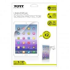 Port Connect Universal Screen Protector For 11" Tablets Twin Pack - Clear Port Connect Universal Screen Protector For 11" Tablets Twin Pack - Clear