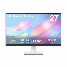 Lg Ultrafine 27" 4k Uhd Ips Monitor - White Lg Ultrafine 27" 4k Uhd Ips Monitor - White