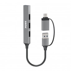 Port Connect Usb Type-C To 4-Port Usb-A 3.0/2.0 Hub Port Connect Usb Type-C To 4-Port Usb-A 3.0/2.0 Hub
