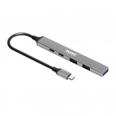Port Usb Type-C Hub 4 X Usb + 1 X Charging Port Port Usb Type-C Hub 4 X Usb + 1 X Charging Port