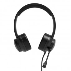 Port Connect Usb Headset 1.8m Cable With Mic And Padded/Soft Cushions Black Port Connect Usb Headset 1.8m Cable With Mic And Padded/Soft Cushions Black