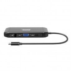 Port Usb Type-C 4 X Usb3.1|1 X Aux|Micro+Sd Card Reader|1 X Rj45|1 X Hdmi|1 X Vga|1 X Type-C Pd Dock 100w - Black Port Usb Type-C 4 X Usb3.1|1 X Aux|Micro+Sd Card Reader|1 X Rj45|1 X Hdmi|1 X Vga|1 X Type-C Pd Dock 100w - Black
