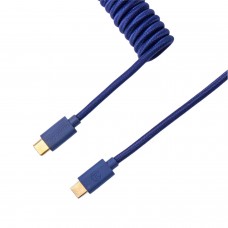 Keychron Coiled Aviator Blue Cable Keychron Coiled Aviator Blue Cable