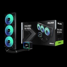 Asrock Challenger 360 Digital Aio Liquid Cooler - Black