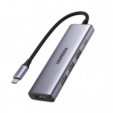 Ugreen Revodok 5-In-1 Type-C Hub | 4k Hdmi | Type-C | Usb3.0 Ugreen Revodok 5-In-1 Type-C Hub | 4k Hdmi | Type-C | Usb3.0