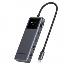 Ugreen 6-In-1 Type-C Hub With 4k Hdmi, 100w Pd And 10gbps Usb Ports – Grey Ugreen 6-In-1 Type-C Hub With 4k Hdmi, 100w Pd And 10gbps Usb Ports – Grey
