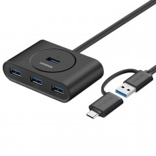 Ugreen 4-Port Usb 3.0 Hub | 5gbps Data Transfer - 0.5m Ugreen 4-Port Usb 3.0 Hub | 5gbps Data Transfer - 0.5m