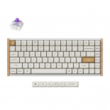 Keychron K2 He Wireless Special Edition Magnetic Custom Keyboard | Nebula Switch – White