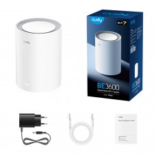 Cudy Be3600 Gigabit Mesh Wi-Fi 7 System - 1 Pack Cudy Be3600 Gigabit Mesh Wi-Fi 7 System - 1 Pack