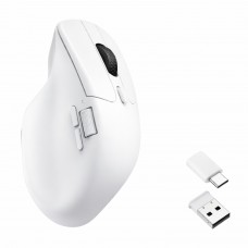 Keychron M6 1k Dual-Wireless Bluetooth And 2.4g Mouse – White Keychron M6 1k Dual-Wireless Bluetooth And 2.4g Mouse – White