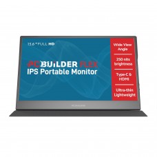 Pcbuilder Flex 15.6" Full Hd Ips Portable Monitor Pcbuilder Flex 15.6" Full Hd Ips Portable Monitor