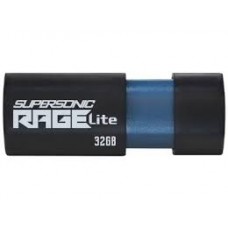 Patriot Rage Lite 32gb Usb3.2 Flash Drive - Black