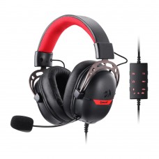 Redragon Over-Ear Aurora Gaming Headset - Black Redragon Over-Ear Aurora Gaming Headset - Black