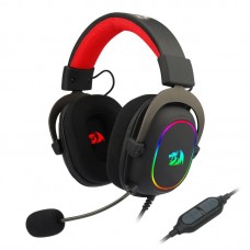 Redragon Over-Ear Zeus-X Usb Rgb Gaming Headset - Black Redragon Over-Ear Zeus-X Usb Rgb Gaming Headset - Black