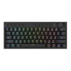 Redragon Horus Mini Pro 61key Wireless Bluetooth Red Switch Rgb Low Profile Gaming Mechanical Keyboard - Black