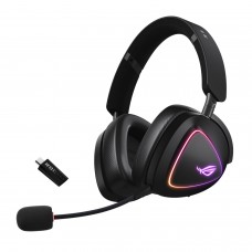 Asus Rog Delta Ii Multi Platform Black Wireless Gaming Headset Asus Rog Delta Ii Multi Platform Black Wireless Gaming Headset