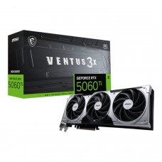 Msi Geforce Rtx 5060 Ti Ventus 3x Oc 16gb Gddr7 Graphics Card