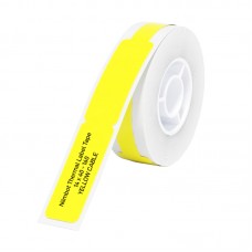 Niimbot D11/D110/D101/H1s Thermal Label 12.5x74mm - 65 Labels Per Roll - Yellow For Cable Niimbot D11/D110/D101/H1s Thermal Label 12.5x74mm - 65 Labels Per Roll - Yellow For Cable
