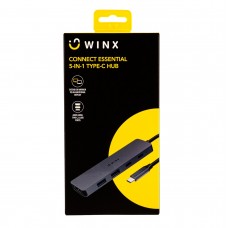 Winx Connect Essential 5-In-1 Type-C Hub Winx Connect Essential 5-In-1 Type-C Hub
